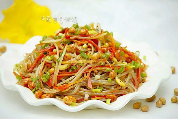 黄豆芽拌粉丝的做法图解10