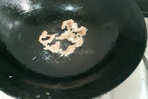 金针菇炒肉片的做法图解6
