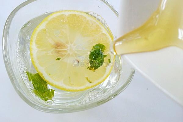 柠檬薄荷苏打水的做法图解6