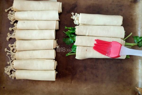 香菜干豆腐卷的做法图解5