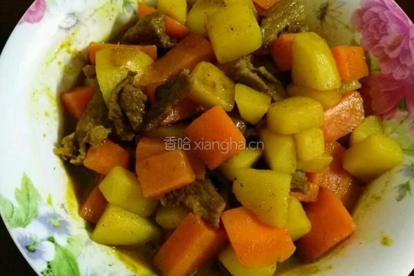 咖喱牛肉的做法图解6