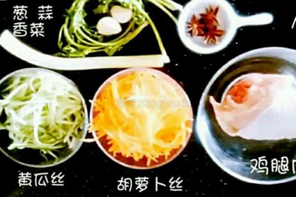 麻辣鸡丝的做法图解1
