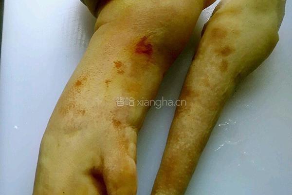 甜酸豬腳的做法图解2