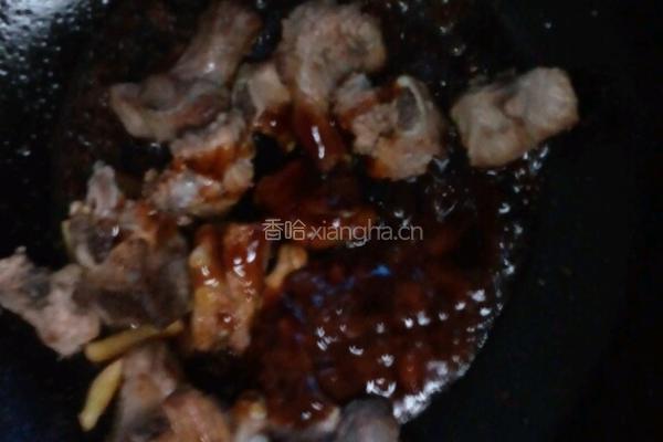 排骨烧年糕的做法图解10