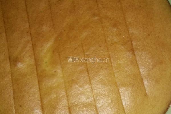 菜汁蛋糕的做法图解10