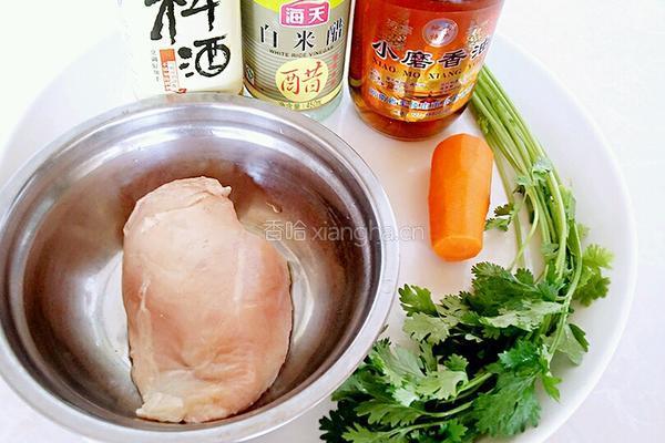 拌鸡丝的做法图解1
