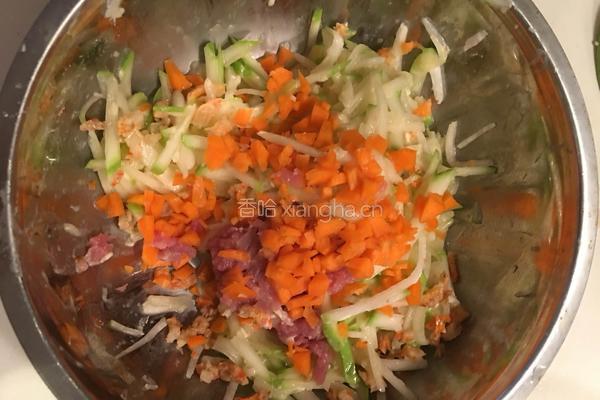 蒲瓜煎饼的做法图解4