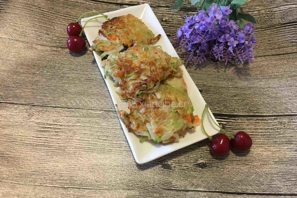 蒲瓜煎饼的做法图解8