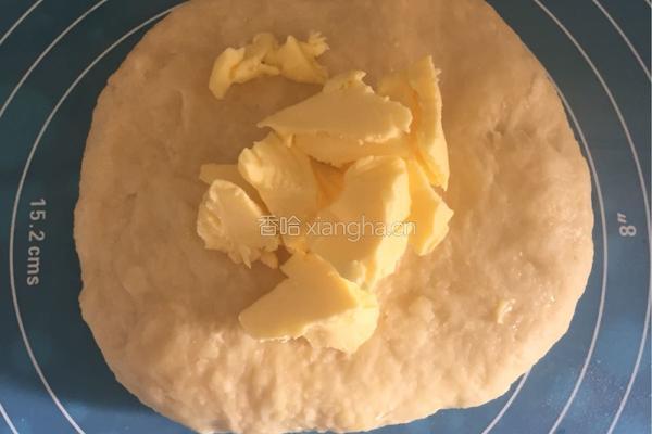 汉堡胚（手工揉面版）的做法图解3
