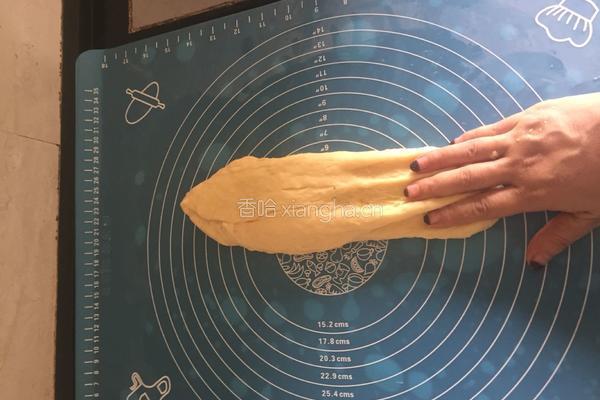 汉堡胚（手工揉面版）的做法图解4