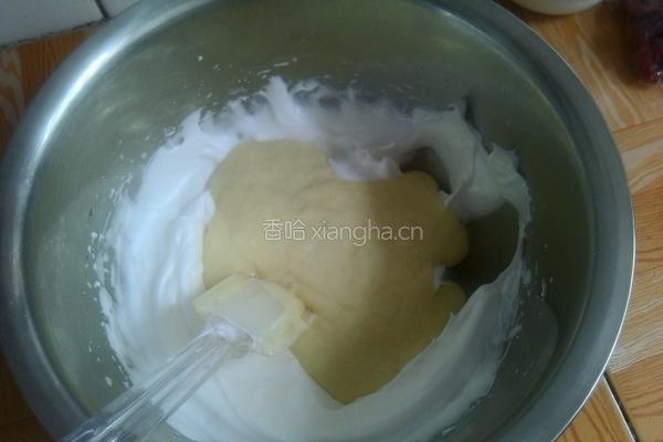 蔓越莓炼乳蛋糕的做法图解12
