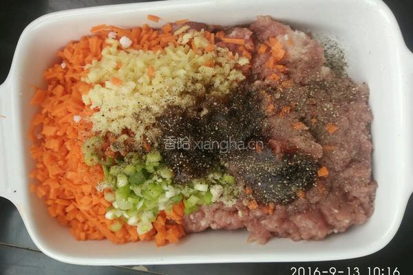酸甜肉丸的做法图解2