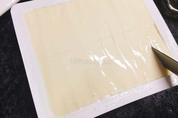 培根西葫芦拌豆腐的做法图解3