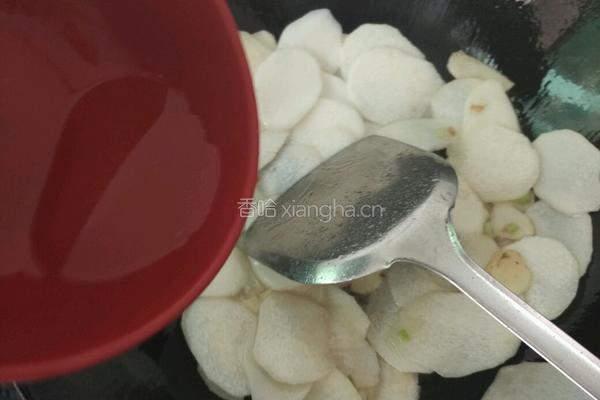 小炒山药的做法图解3