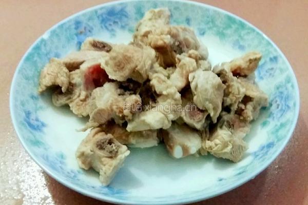 排骨木瓜汤的做法图解5