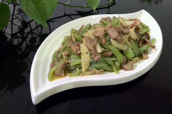 青椒炒鸭肉的做法图解9