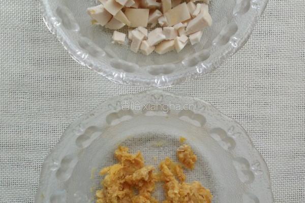 咸蛋豆花羹的做法图解1