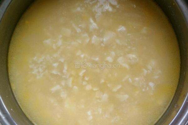 咸蛋豆花羹的做法图解6