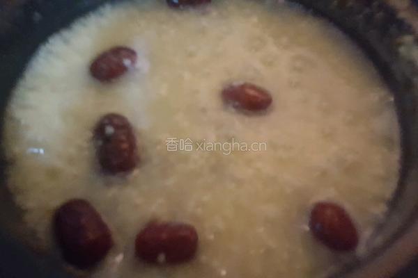 桂圆红枣莲子粥的做法图解7