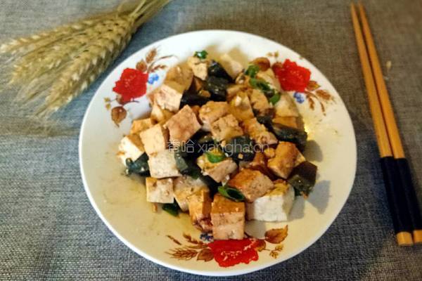 简易皮蛋豆腐的做法图解5
