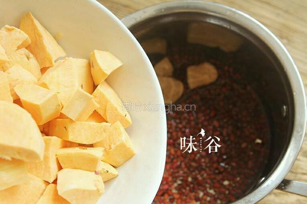 红豆陈皮番薯汤的做法图解5