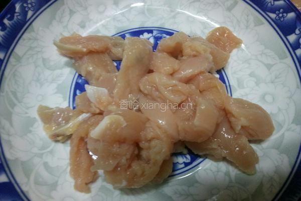 清蒸鸡肉的做法图解2