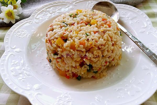 香辣肉丝炒饭的做法图解10