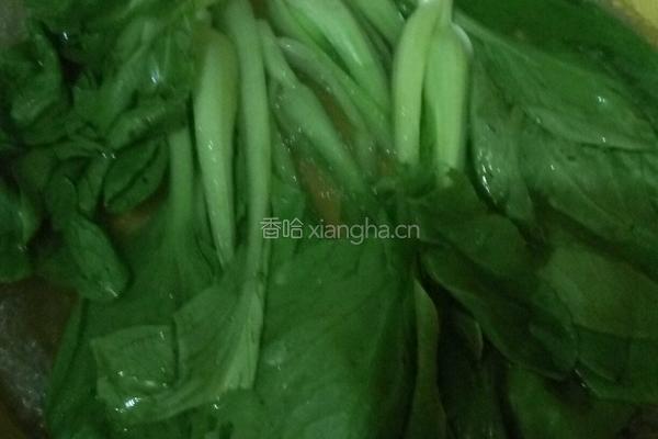 蚝油青菜蘑菇的做法图解5