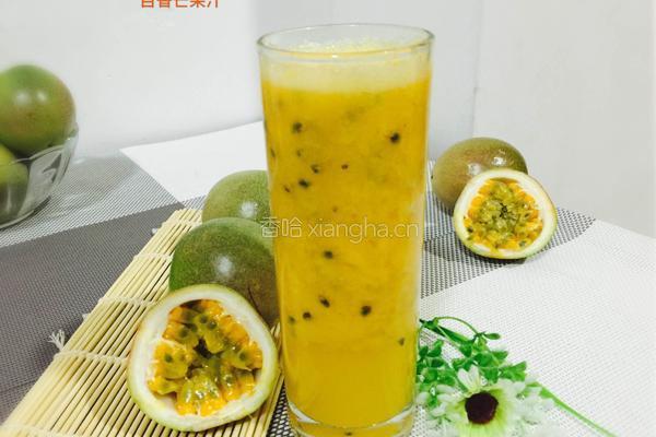 百香芒果汁的做法图解6
