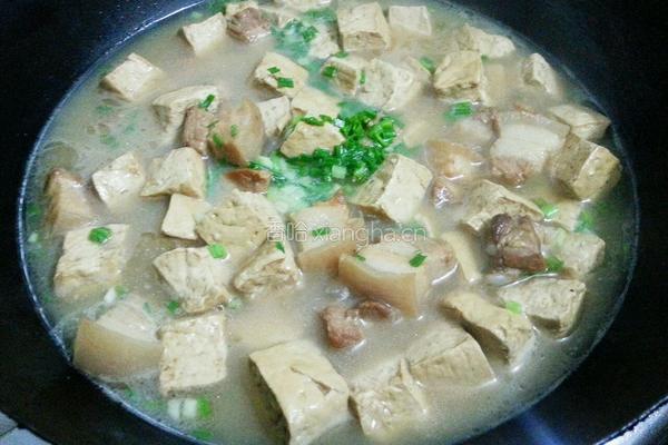 肉焖豆腐的做法图解9