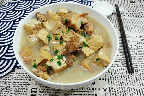 肉焖豆腐的做法图解10