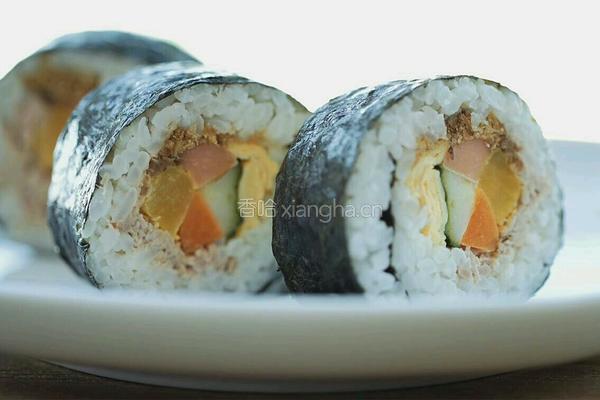 紫菜包饭的做法图解17