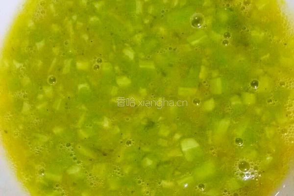 苦瓜斩蛋的做法图解5