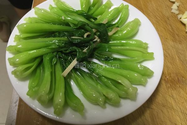 千张菜心的做法图解6