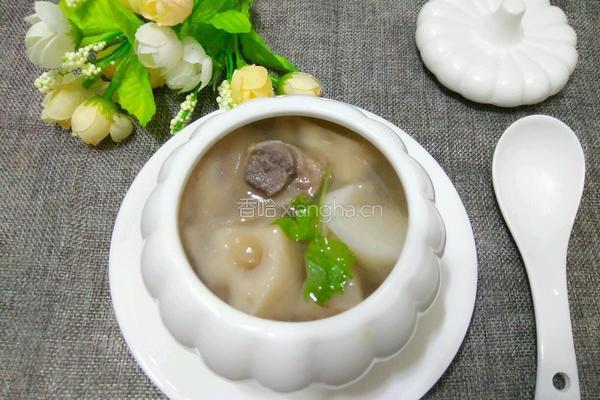莲藕山药汤的做法图解7