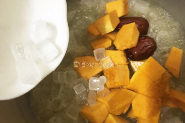 银耳南瓜羹的做法图解7