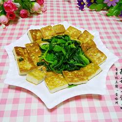 青菜炕豆腐的做法[图]