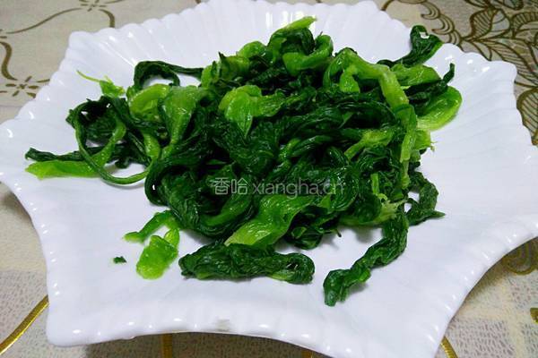 青菜炕豆腐的做法图解4