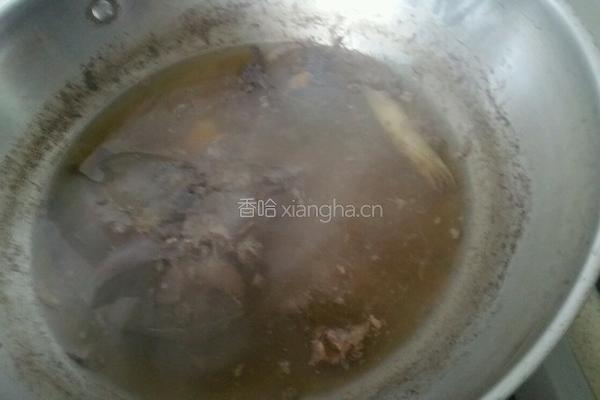 宝宝猪肝粥的做法图解3