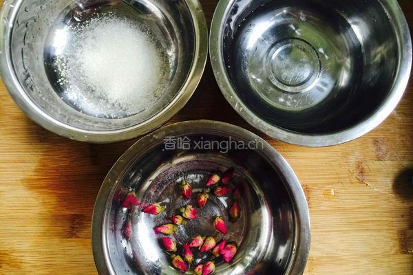 玫瑰水羊羹的做法图解1