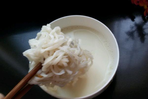 豆浆面的做法图解6