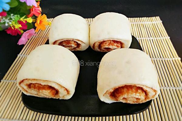豆沙馒头的做法图解8