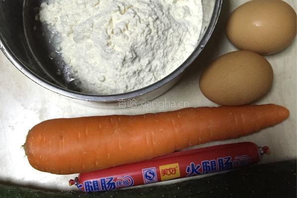 鸡蛋饼卷的做法图解1