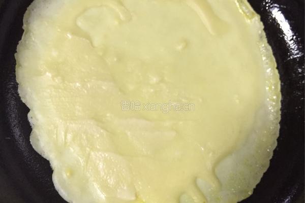 鸡蛋饼卷的做法图解5