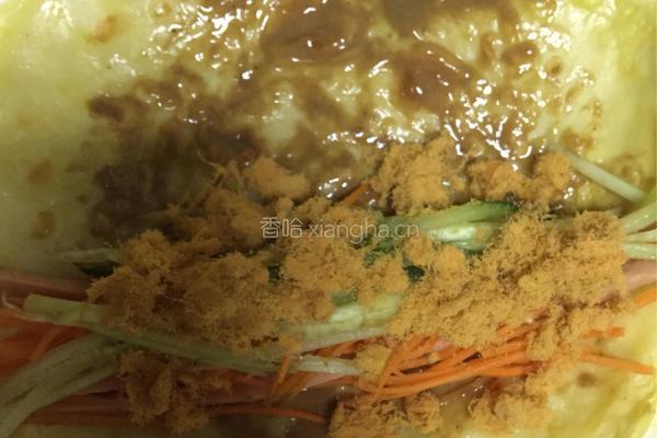 鸡蛋饼卷的做法图解7
