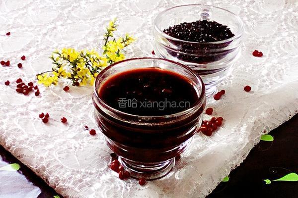 黑米红豆汤的做法图解3