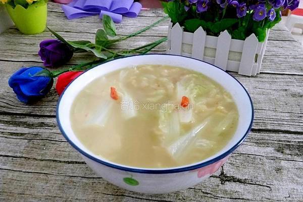 白菜汤的做法图解8