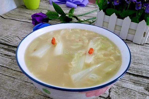 白菜汤的做法图解7
