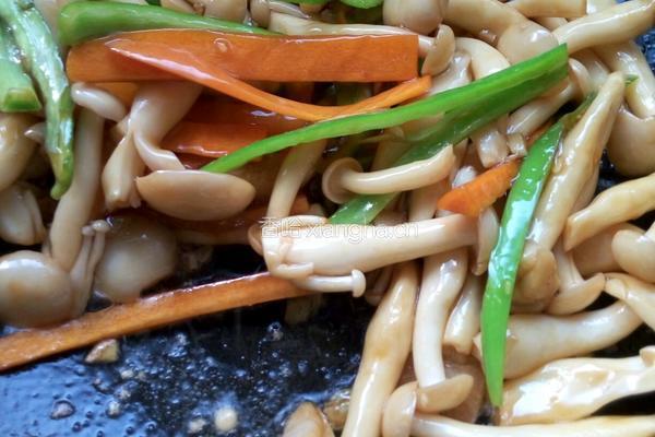 素炒白玉菇的做法图解7