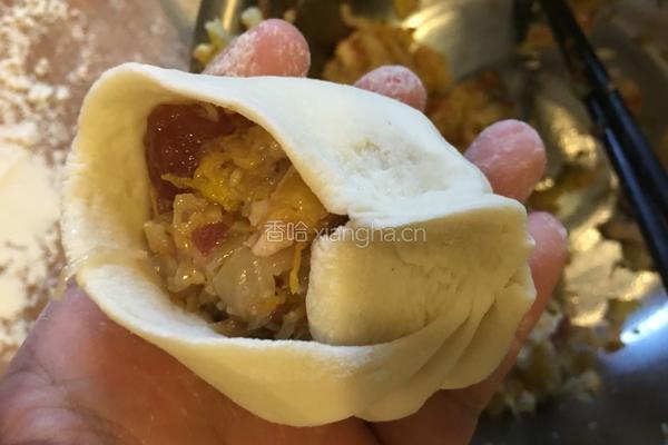 酸菜猪肉包子的做法图解16